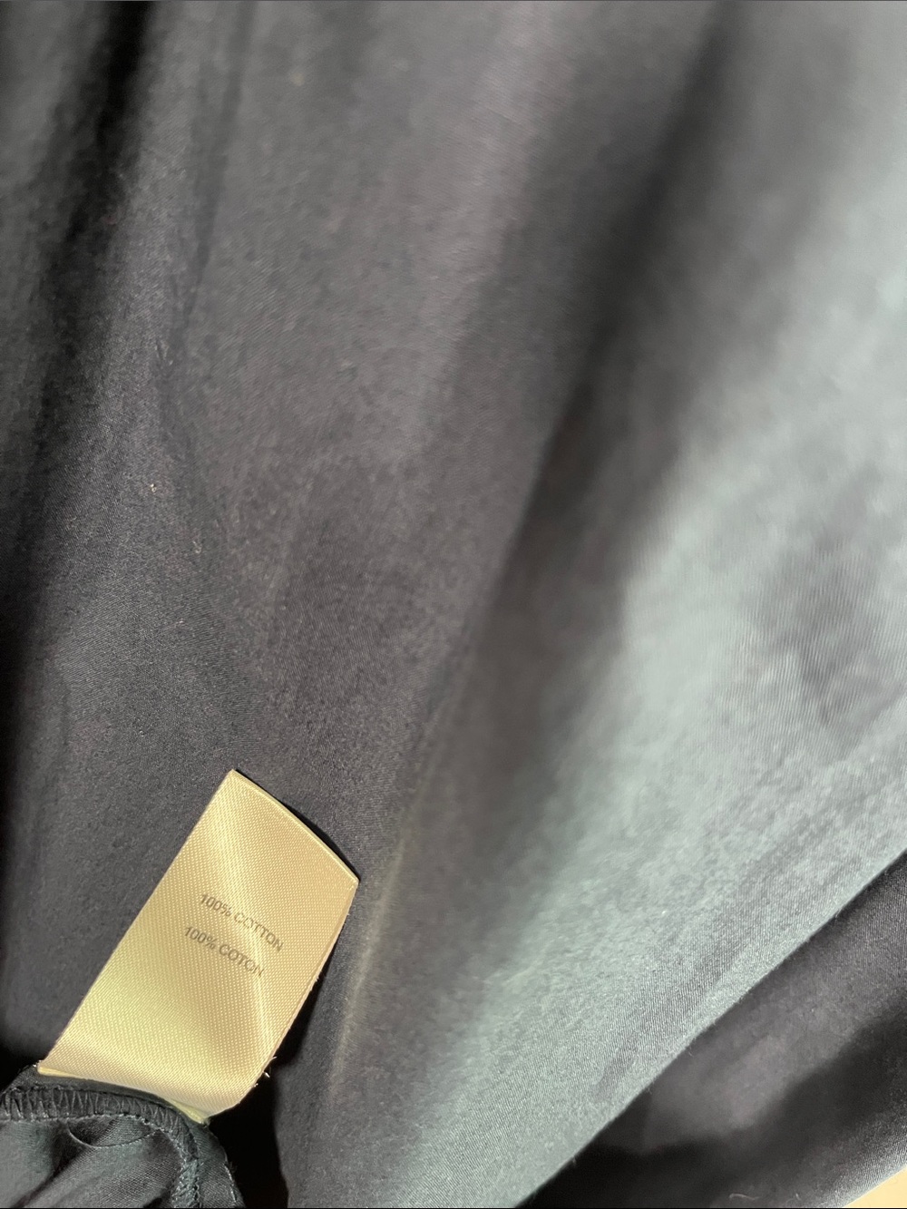 Ramy Brook milhal navy cotton poplin twist front shirt midi dress sz small - Picture 8 of 8